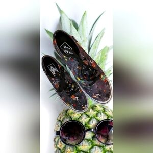 Vans Canvas Bulldog Hawaiian Print Sneakers